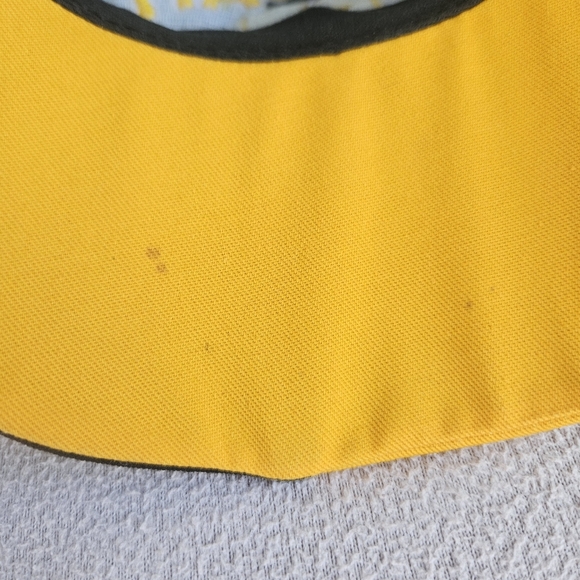 US Army Hooah Baseball Cap Military Black Yellow Embroidered OS Adjustable - Picture 7 of 8